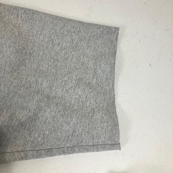 VTG Georgia Tech Cropped Raw Hem Oversized Reverse Weave Sweatshirt Size XL - Picture 5 of 8